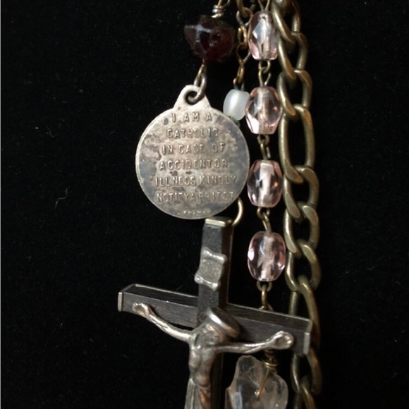 Maximalist Gothic Necklace - Picture 3 of 5